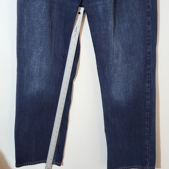 Old Navy Men’s Dark Wash Loose Fit Jeans Size 38 x 32