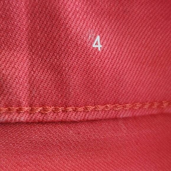 St. John's Bay Coral Pink Skinny Jeans NWT Size 4
