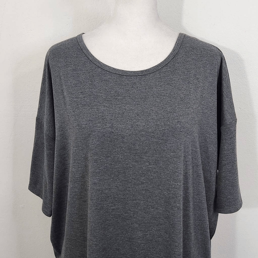 LuLaRoe Gray Tunic T-Shirt Size Small Lularoe Oversized Gray Tunic Tee