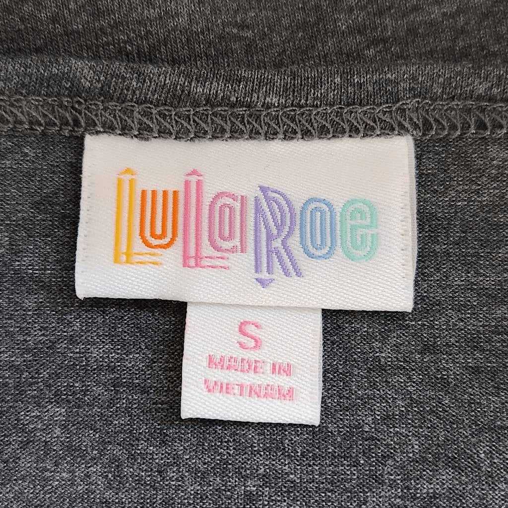 LuLaRoe Gray Tunic T-Shirt Size Small Lularoe Oversized Gray Tunic Tee