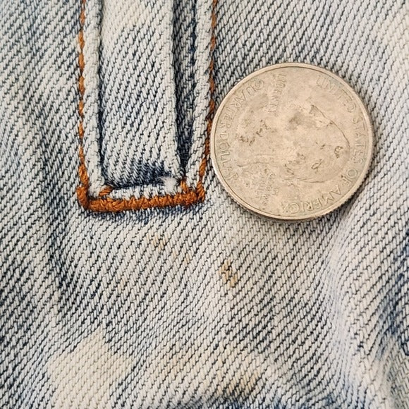 Superdown Trucker Jacket with Star Design Size Small