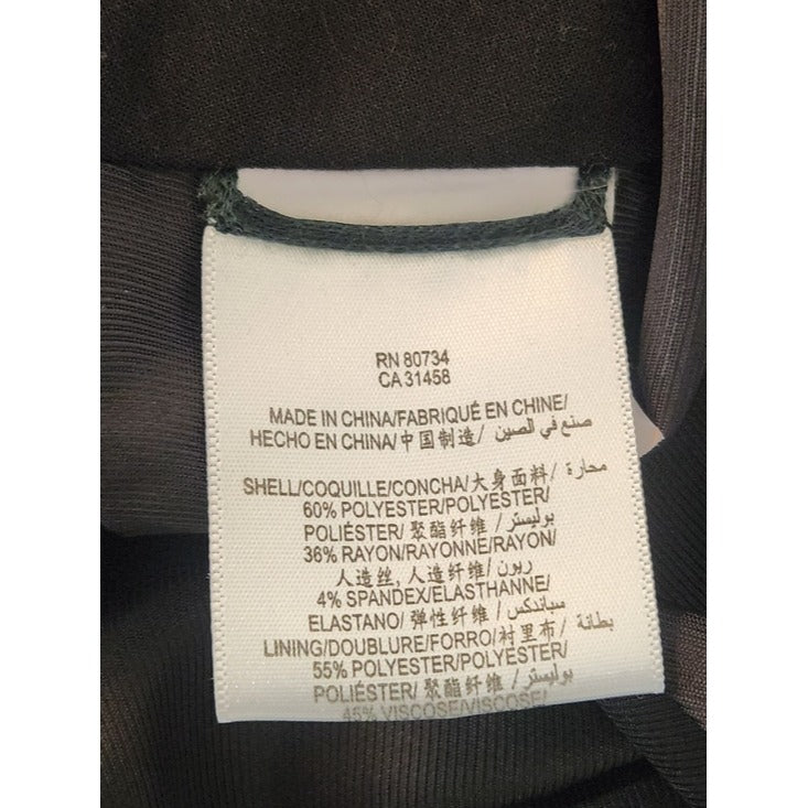 BCBGMaxAzria Black V-Neck Vest Size Small