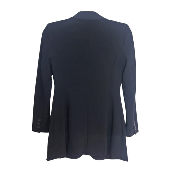 Boston Proper Classic Black Blazer Size 0 NWOT