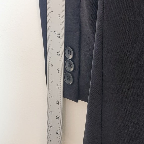 Boston Proper Classic Black Blazer Size 0 NWOT