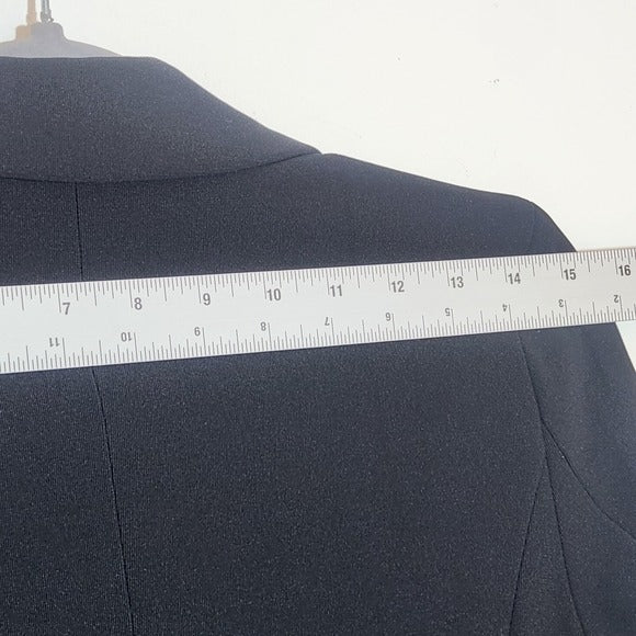 Boston Proper Classic Black Blazer Size 0 NWOT