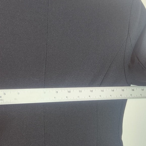 Boston Proper Classic Black Blazer Size 0 NWOT