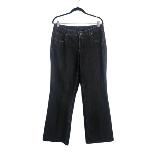 Willi Smith Black Wide Leg Jeans Size 10