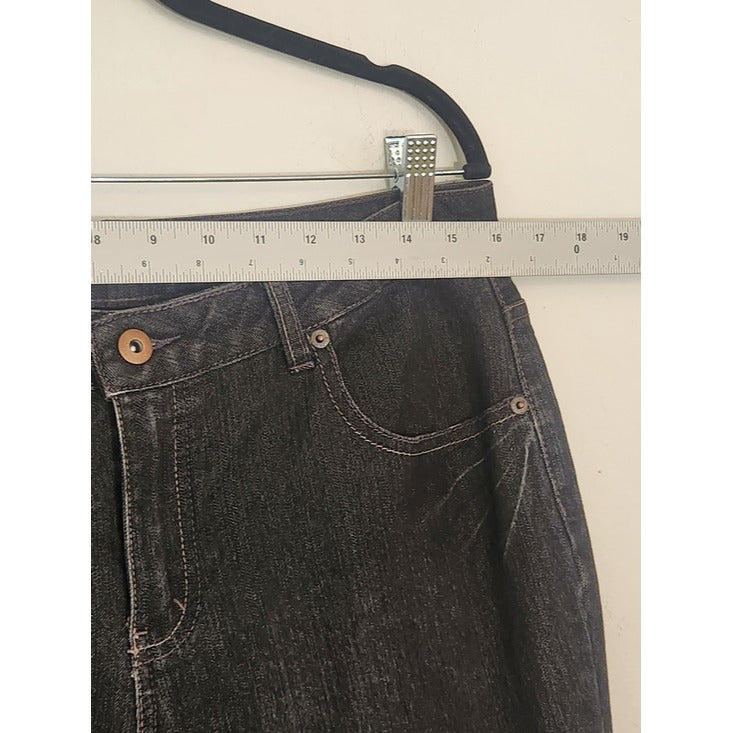 Willi Smith Black Wide Leg Jeans Size 10