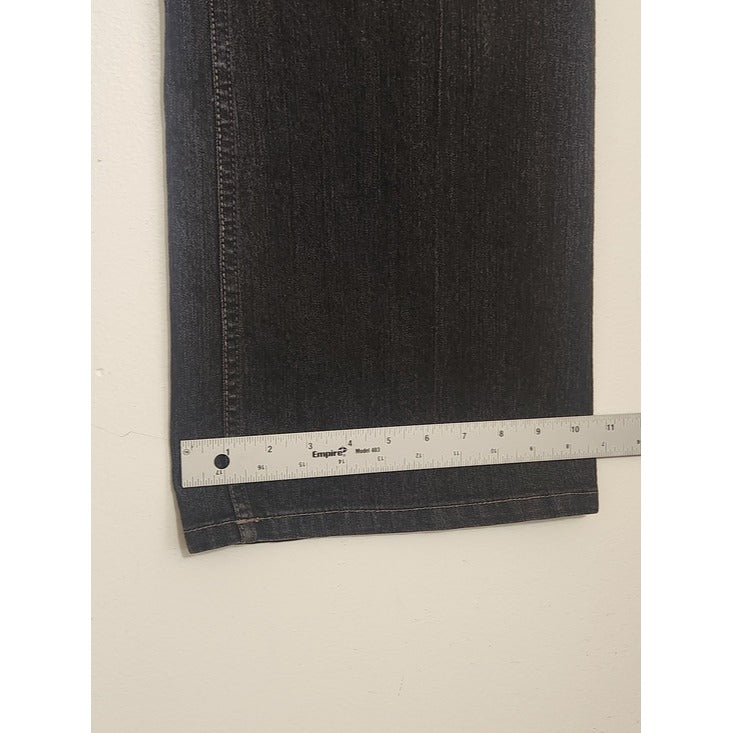 Willi Smith Black Wide Leg Jeans Size 10