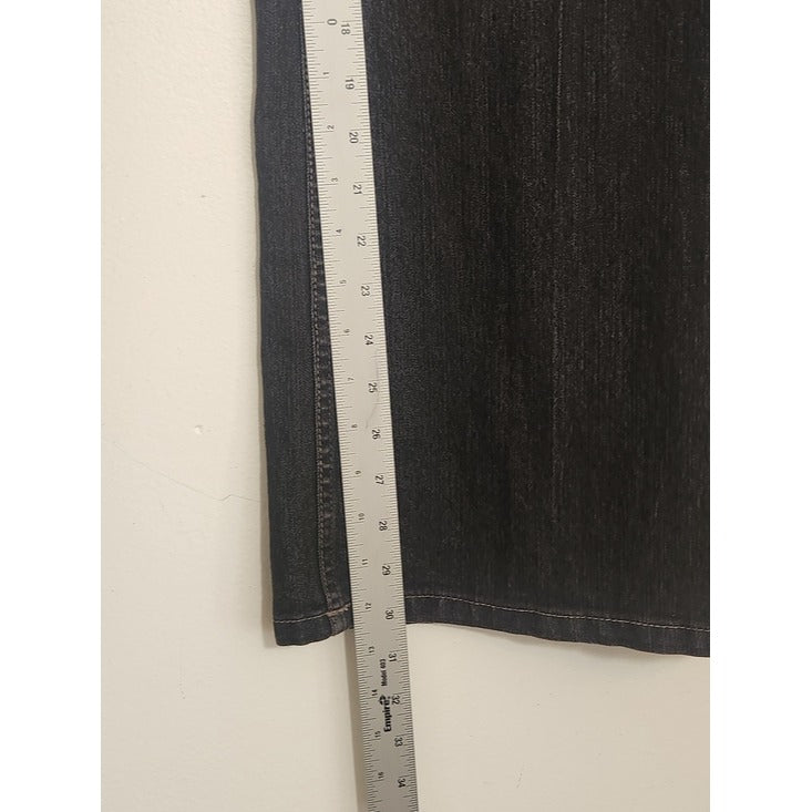 Willi Smith Black Wide Leg Jeans Size 10