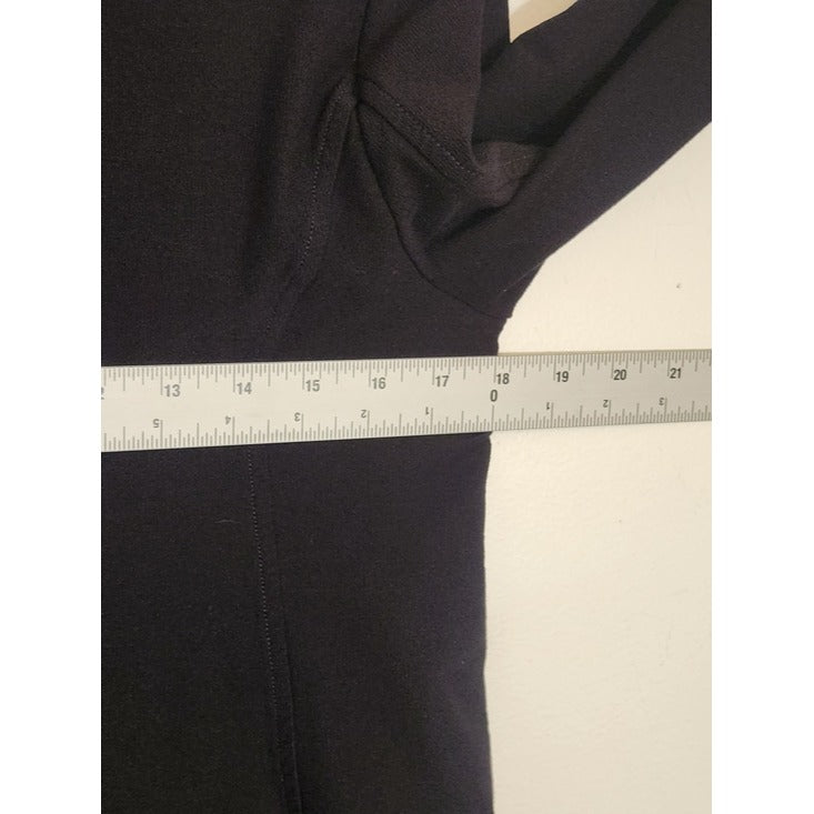 Eileen Fisher Black Single Button Blazer Size Small