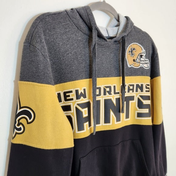STARTER New Orleans Saints Hoodie Sweatshirt Size Medium