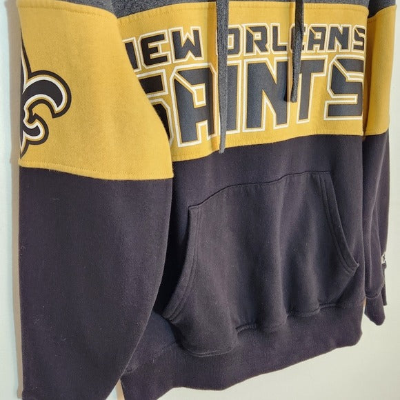 STARTER New Orleans Saints Hoodie Sweatshirt Size Medium