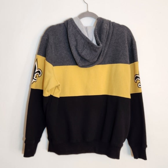 STARTER New Orleans Saints Hoodie Sweatshirt Size Medium