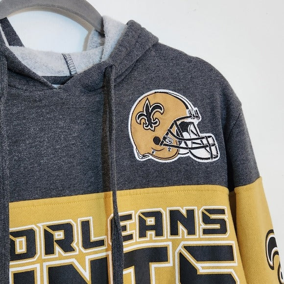 STARTER New Orleans Saints Hoodie Sweatshirt Size Medium