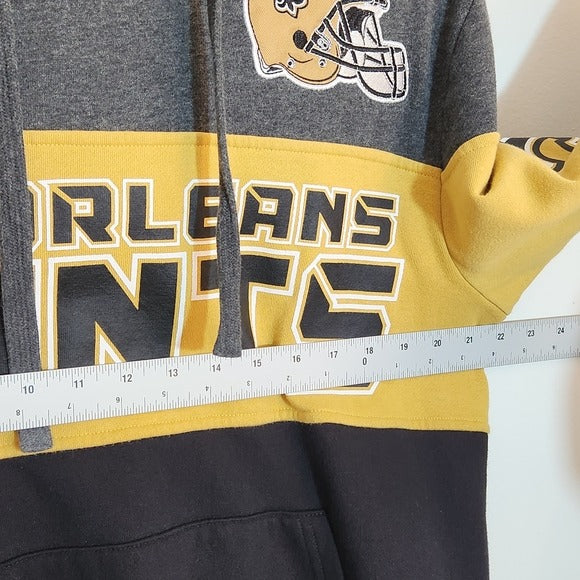 STARTER New Orleans Saints Hoodie Sweatshirt Size Medium