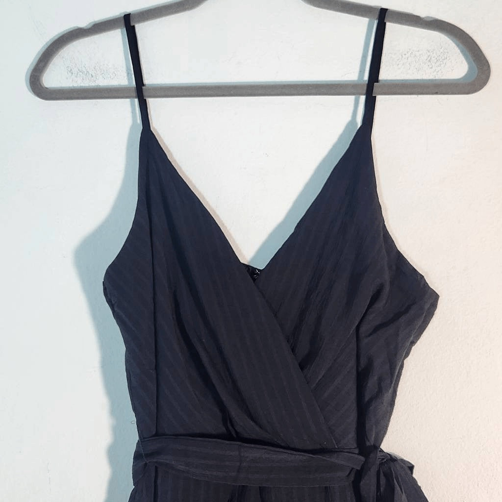 Francesca's Mi Ami Black Mini Dress with Ruffle Detail NWT Size Medium