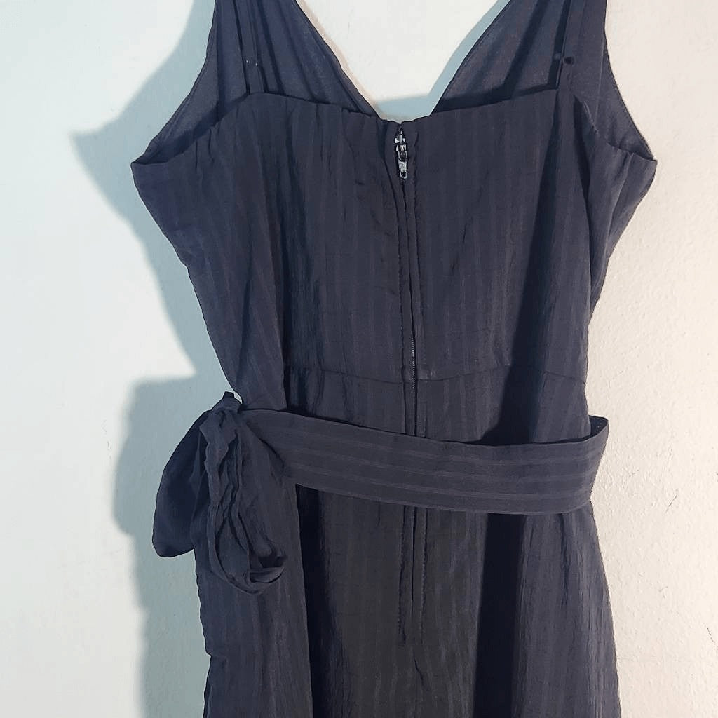 Francesca's Mi Ami Black Mini Dress with Ruffle Detail NWT Size Medium