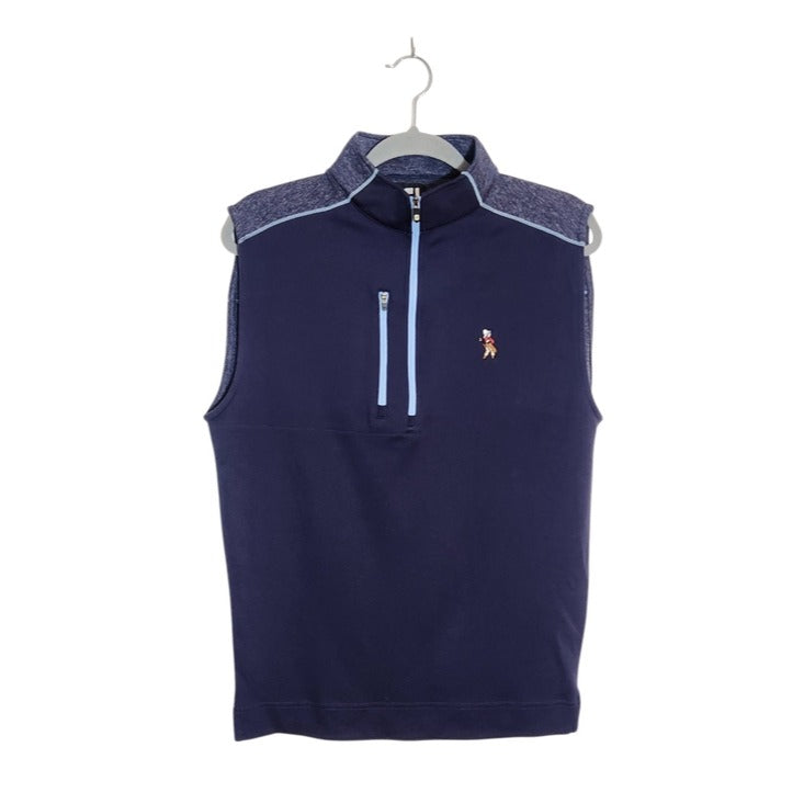 FootJoy Golf Navy Quarter Zip Vest Size Small NWT