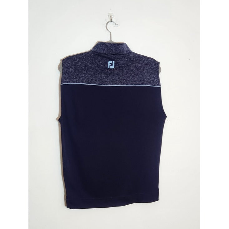 FootJoy Golf Navy Quarter Zip Vest Size Small NWT