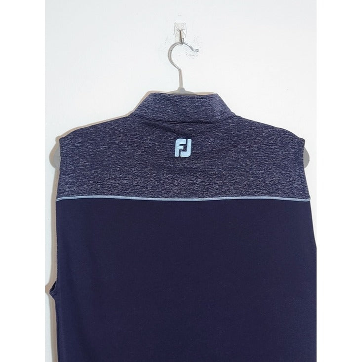 FootJoy Golf Navy Quarter Zip Vest Size Small NWT