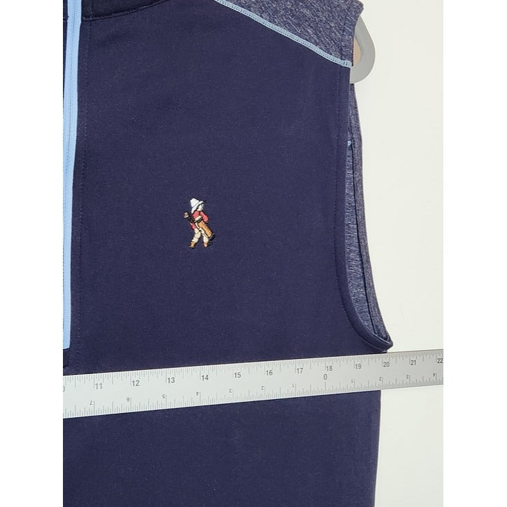 FootJoy Golf Navy Quarter Zip Vest Size Small NWT