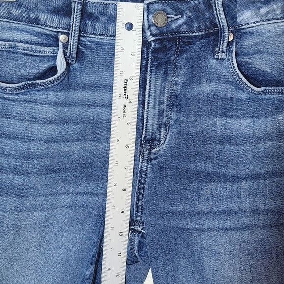 Simply Vera Vera Wang Mid-Rise Straight Leg Jeans Size 8