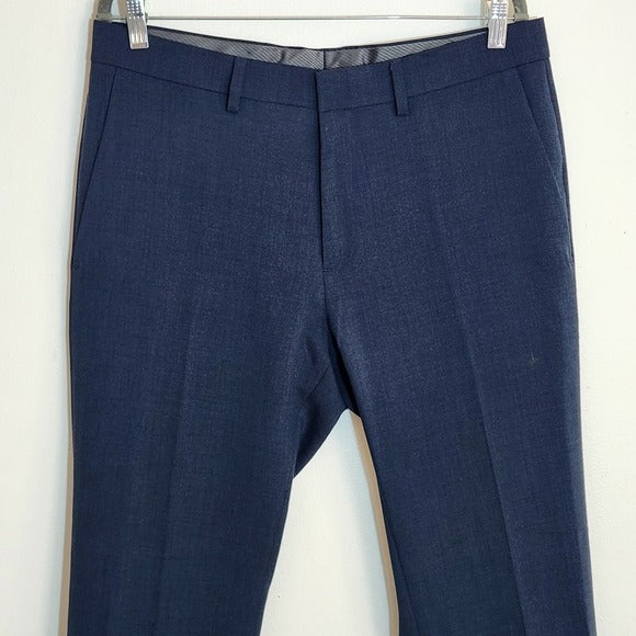 Kenneth Cole Reaction Navy Dress Pants Size 34x30