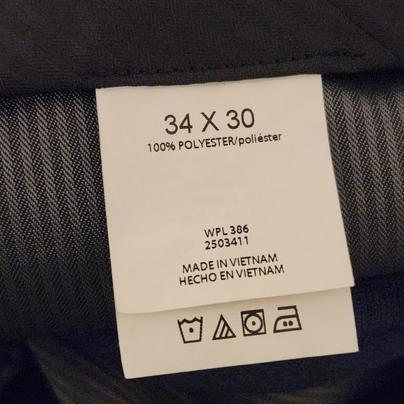 Kenneth Cole Reaction Navy Dress Pants Size 34x30