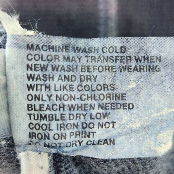 Gap Blue T-Shirt Knit Mini Skirt with Raw Edge Detail Size XS Pull-on Mini Skirt