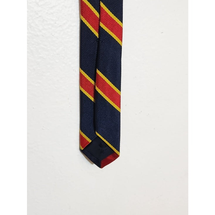 Brooks Brothers Mens Navy Striped Silk Tie
