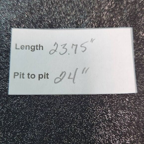 NY Collection Black Metallic Blouse Size 2X, New