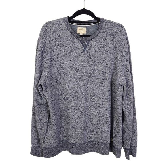 Weatherproof Vintage Heather Blue Sweatshirt Size XL Blue Crew Neck Sweatshirt