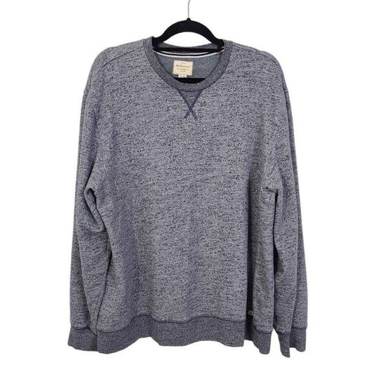 Weatherproof Vintage Heather Blue Sweatshirt Size XL Blue Crew Neck Sweatshirt