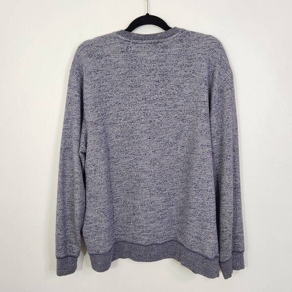 Weatherproof Vintage Heather Blue Sweatshirt Size XL Blue Crew Neck Sweatshirt
