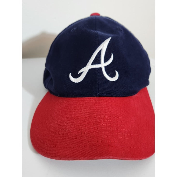 GCC Atlanta Braves Navy and Red Adjustable Baseball Hat One Size