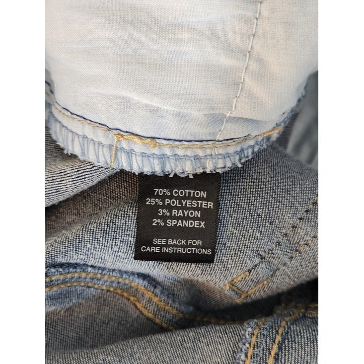 Ashley Stewart Medium Wash Bootcut Jeans Size 12 Tall
