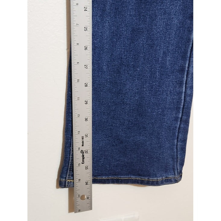 Ashley Stewart Medium Wash Bootcut Jeans Size 12 Tall