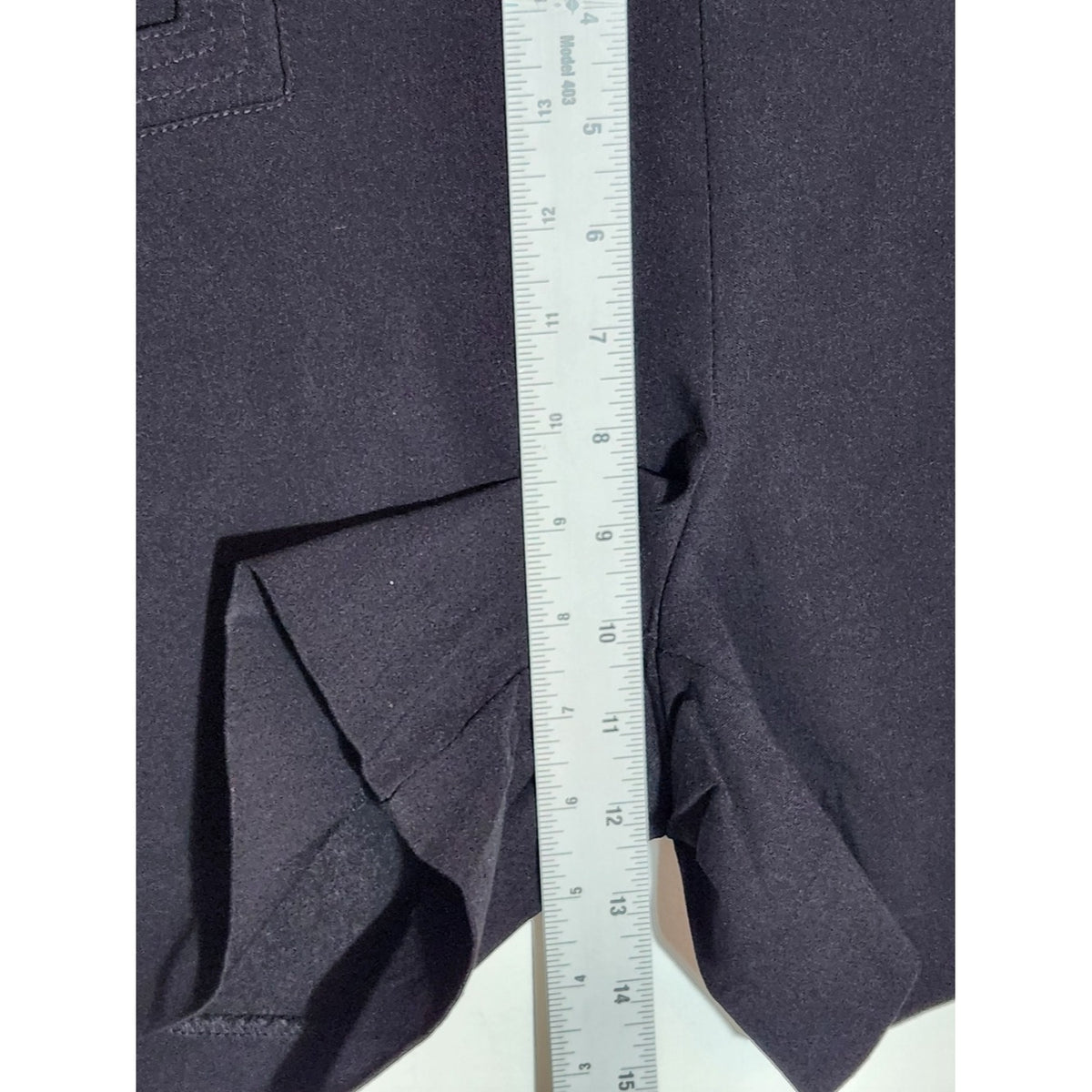 Maurices Black Pull-On Shorts with Wide Elastic Waistband Size Large