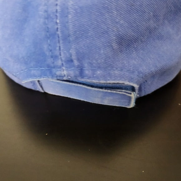 Bahamas Blue and Pink Embroidered Baseball Hat One Size