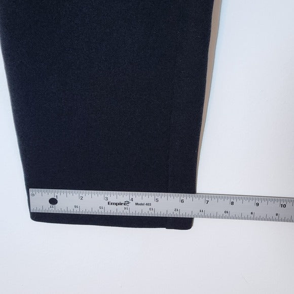 T by Talbots Black Knit Cargo Pants Size Medium