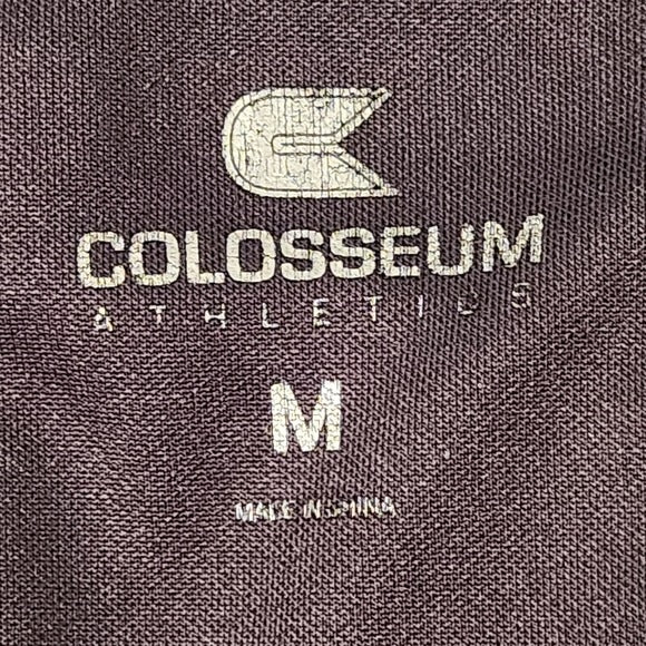 Colosseum Athletics Gray and Gold Vanderbilt Quarter Zip Pullover Size Medium