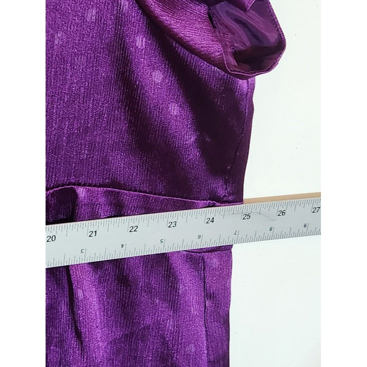 Cato Purple Tonal Polka Dot Blouse NWT Size 26/28