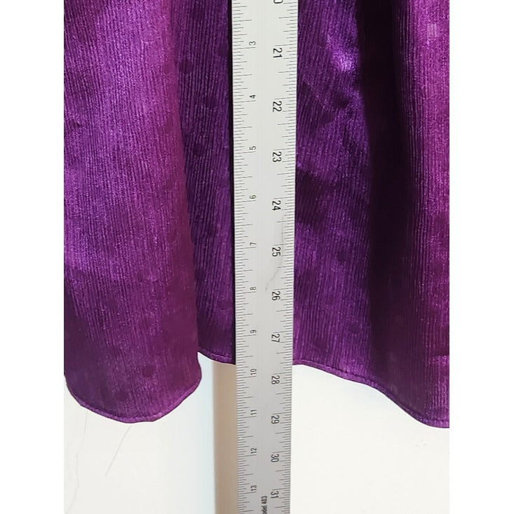 Cato Purple Tonal Polka Dot Blouse NWT Size 26/28