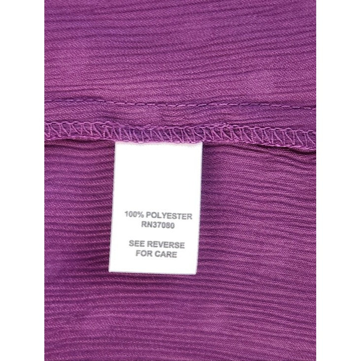 Cato Purple Tonal Polka Dot Blouse NWT Size 26/28