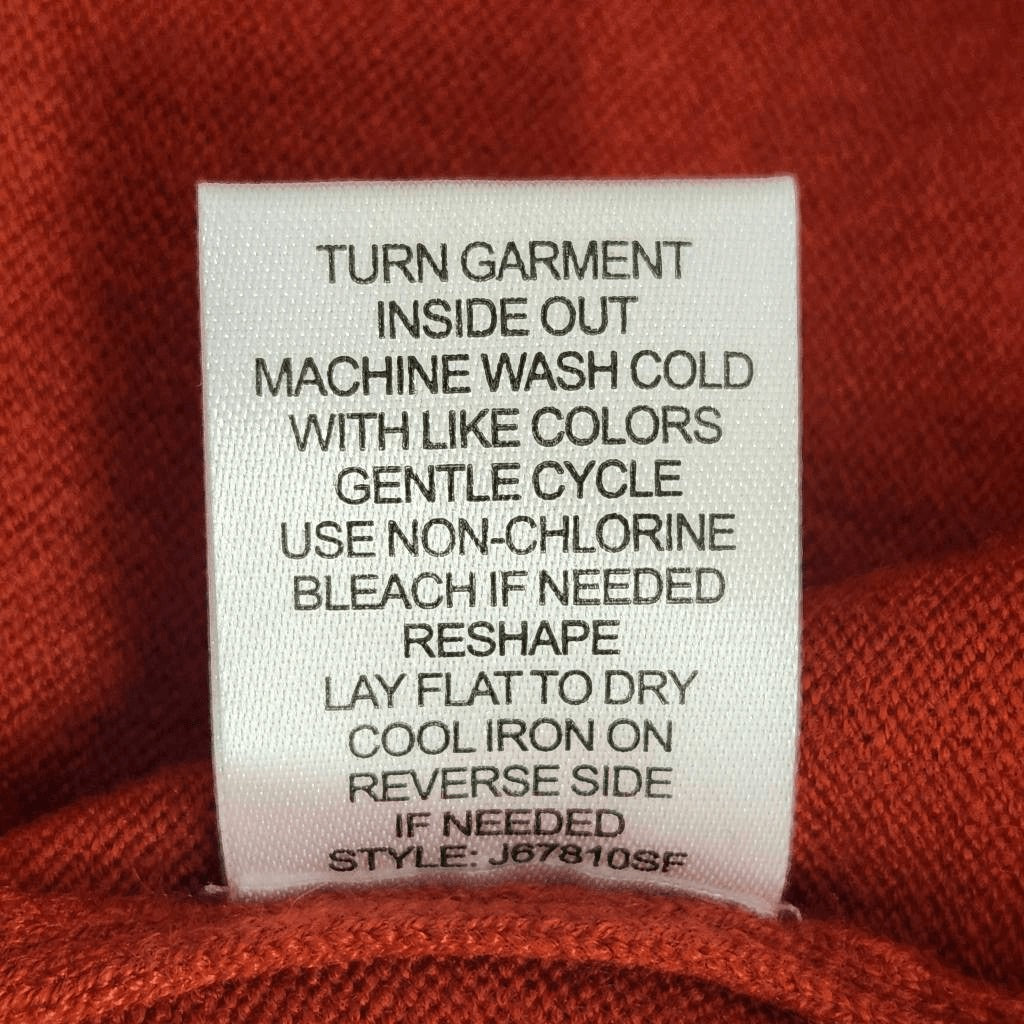 Love Ellie Orange Sweater with Criss Cross Back Size XS Rust Orange Fall Sweater