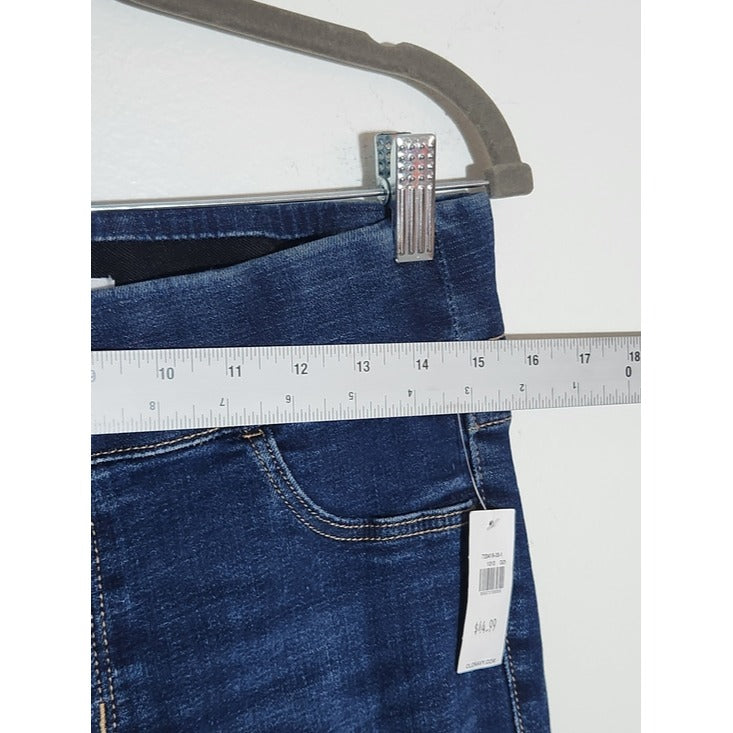 Old Navy Dark Wash Rockstar Jegging High Rise Skinny Jeans Size 10 Tall NWT