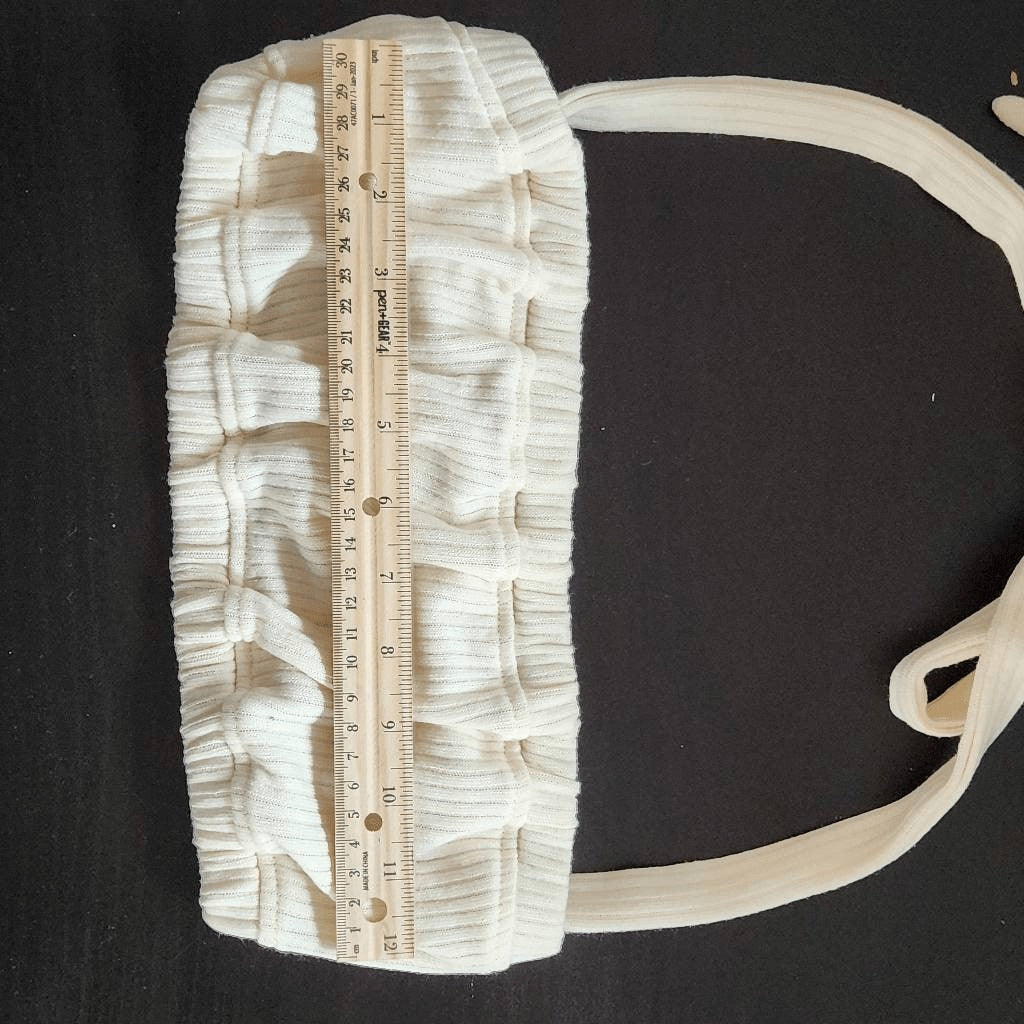 WeWoreWhat Cream Halter Crop Top Size Medium NWT Tie Neck Halter Top