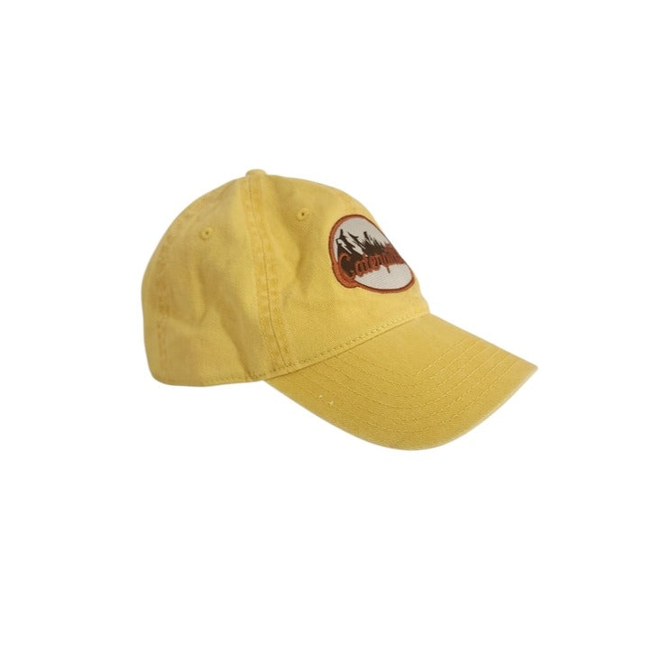 Caterpillar Yellow CAT Patch Embroidered Baseball Hat