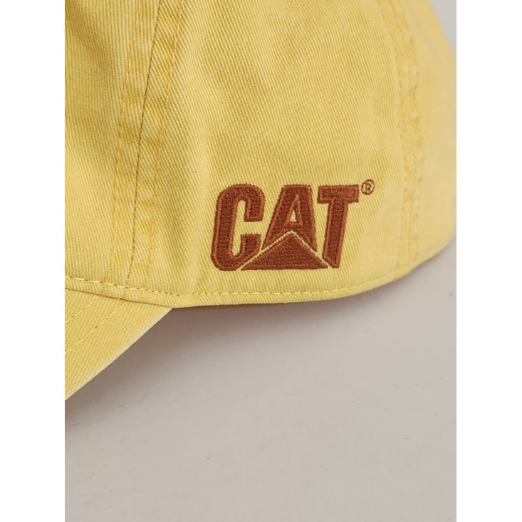 Caterpillar Yellow CAT Patch Embroidered Baseball Hat